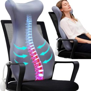 27.7'' Adjustable Airbag Full Back Lumbar Support Pillow