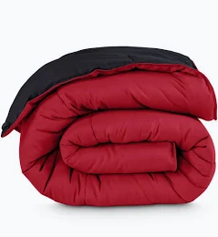 Bare Comforter - Oversized Queen Red 0890